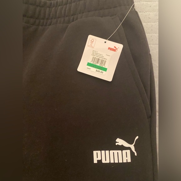 PUMA Men's Essentials Fleece Sweatpants- NWT - Picture 4 of 6